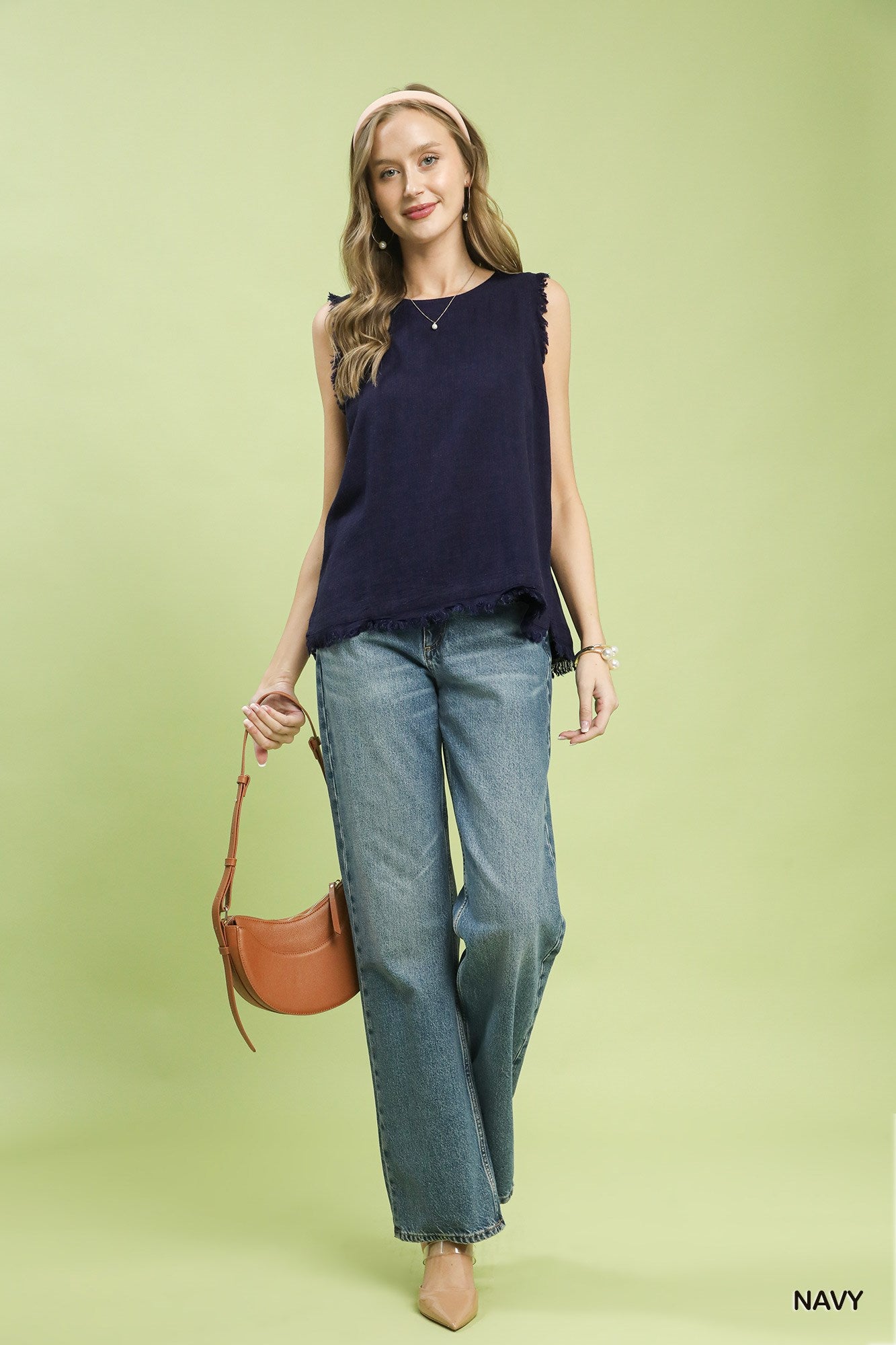 Navy Top