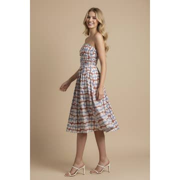 Geometric Midi Dress