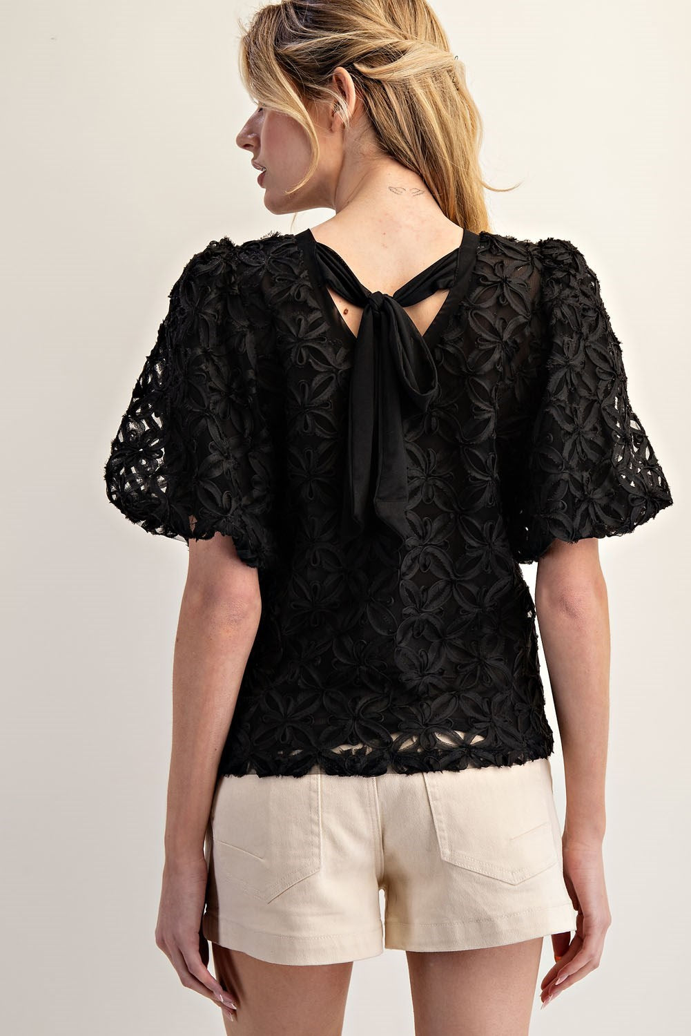 Floral Lace Blouse Top
