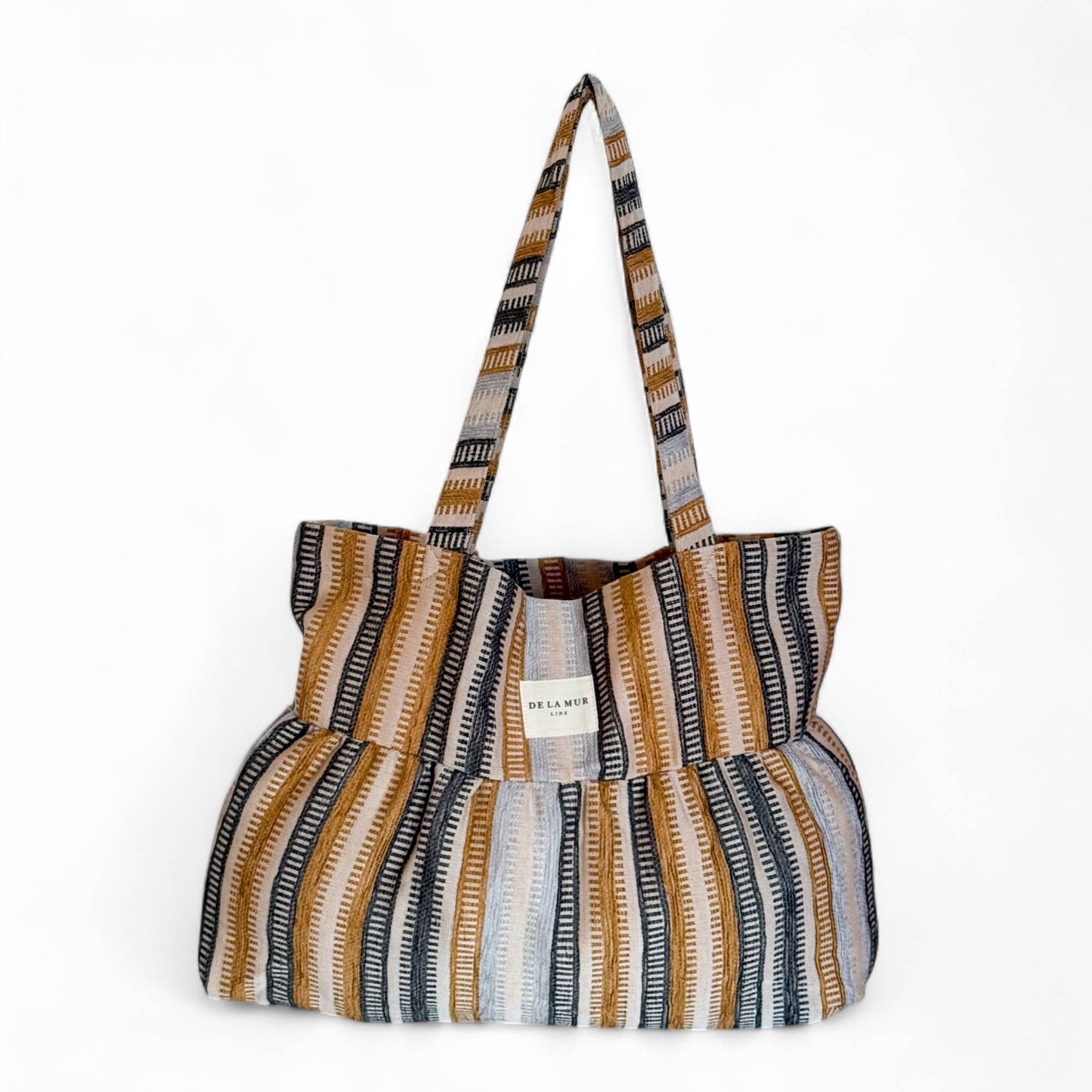 Medium ruffle tote bag