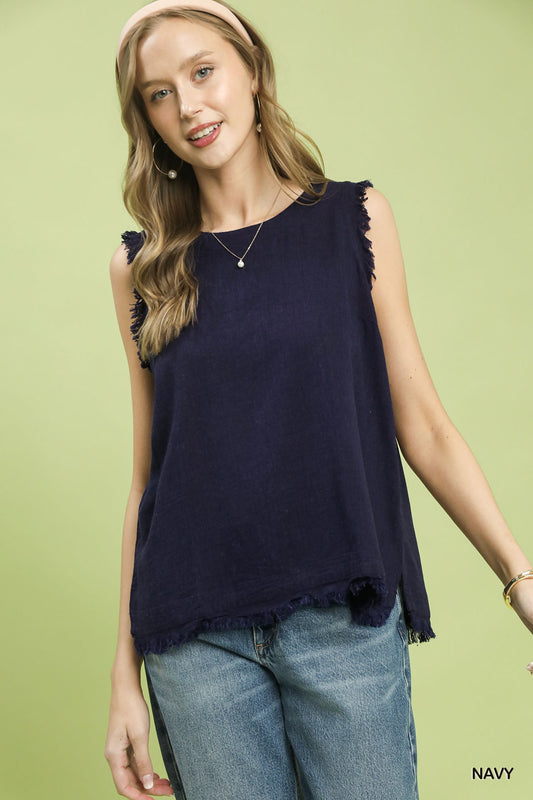 Navy Top