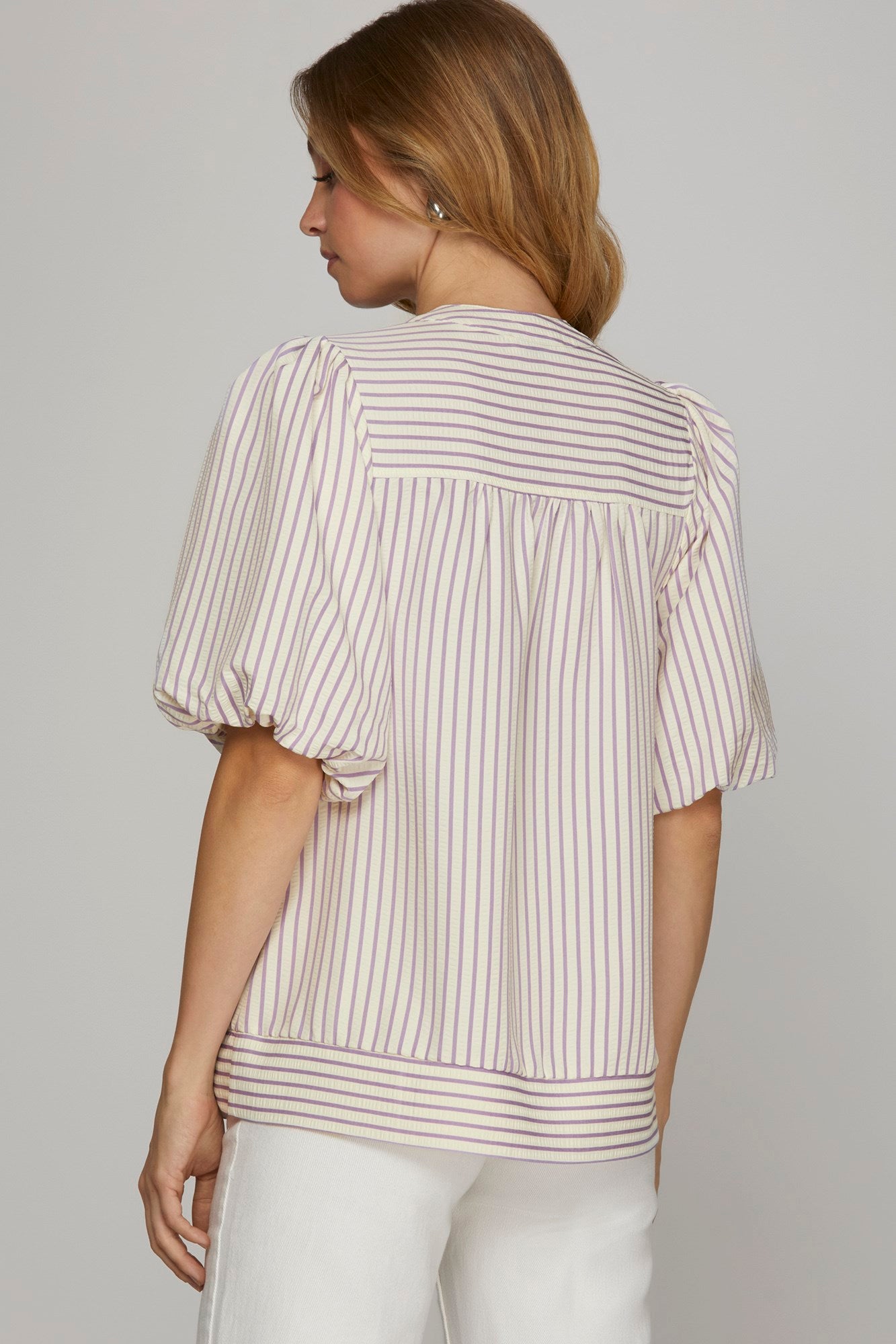 Stripe Summer Top