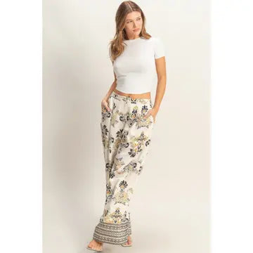 Printed Palazzo Pant