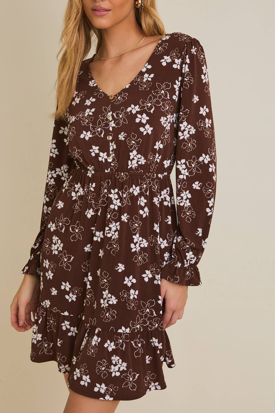 FLORAL PRINT DRESS