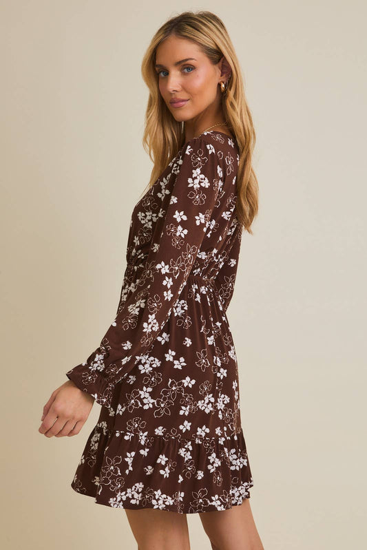 FLORAL PRINT DRESS