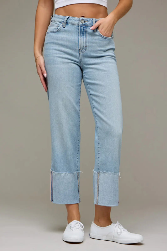 Ella Pink Stripe Jean