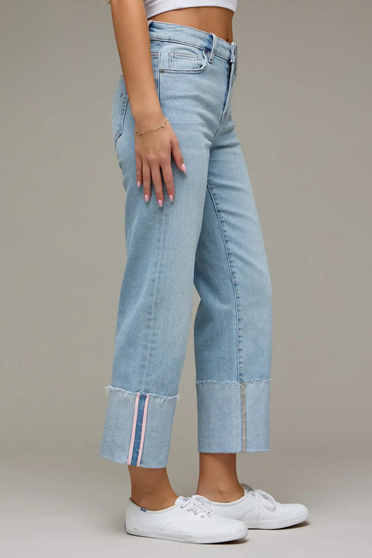 Ella Pink Stripe Jean