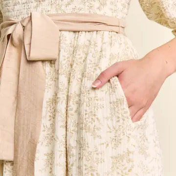 Emma Detailed Maxi Dress