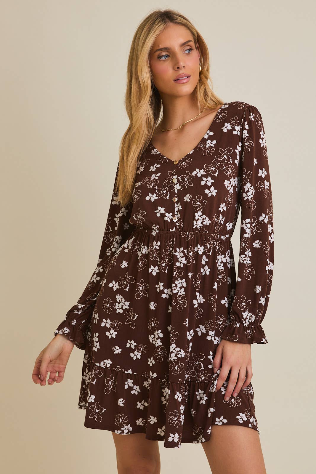 FLORAL PRINT DRESS