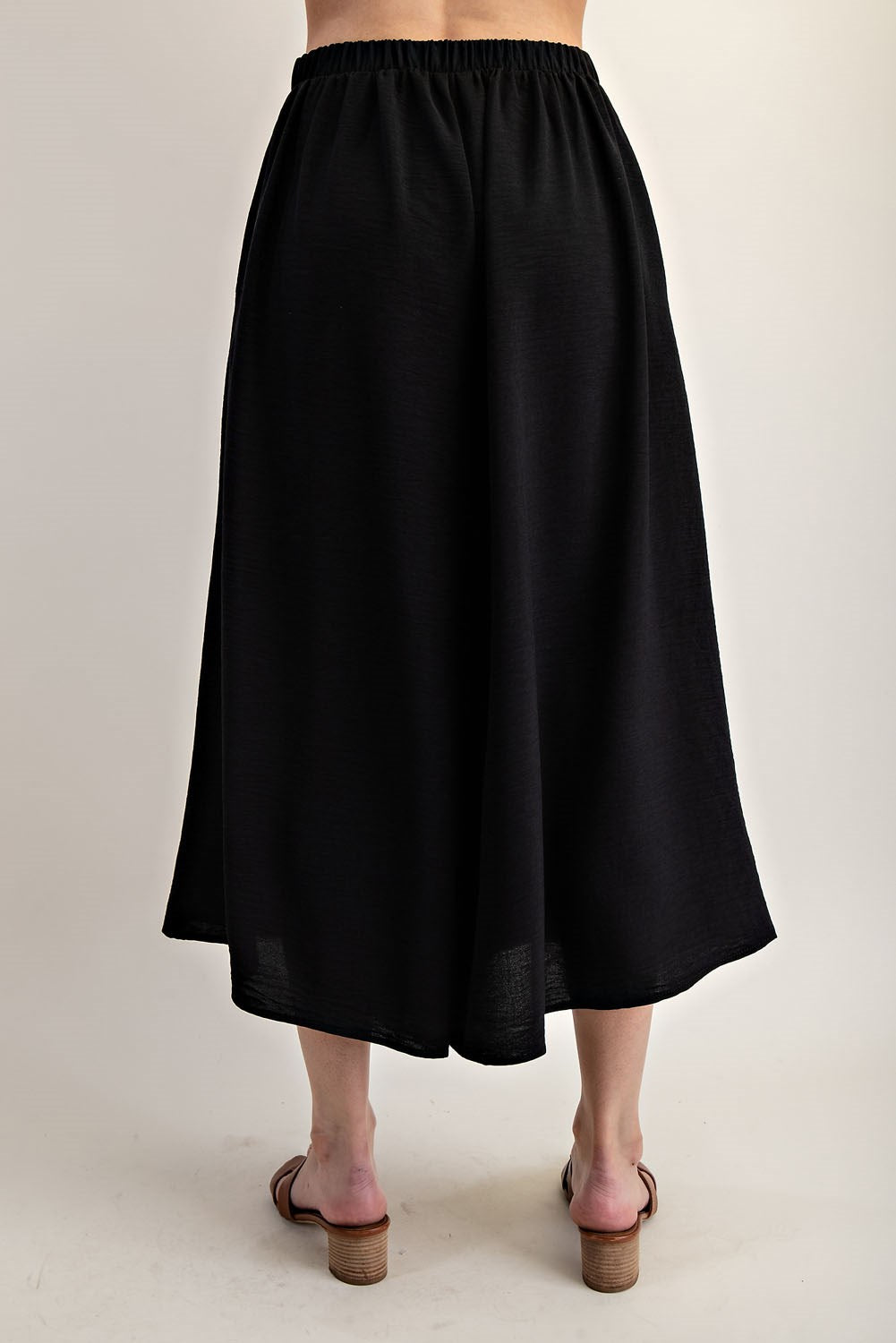 Black Flowy Pant