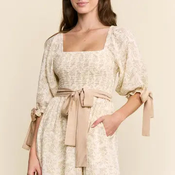 Emma Detailed Maxi Dress