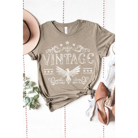 VINTAGE  WASHED GRAPHIC TEE