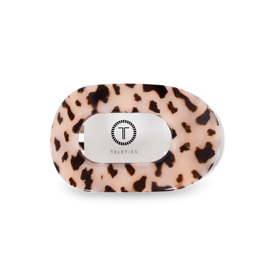 Blonde Tortoise Flat Clip Teletie