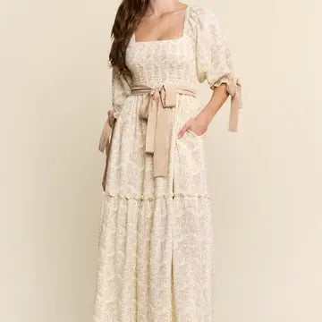 Emma Detailed Maxi Dress