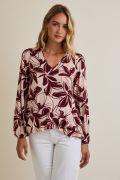 V Neck Floral Top