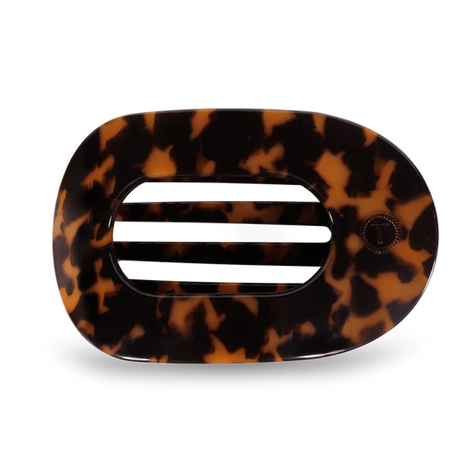 Tortoise Flat Clip Teletie